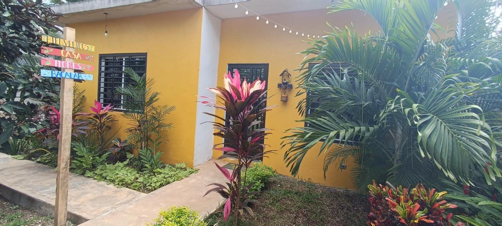 Casa Flores Bacalar Esterno foto