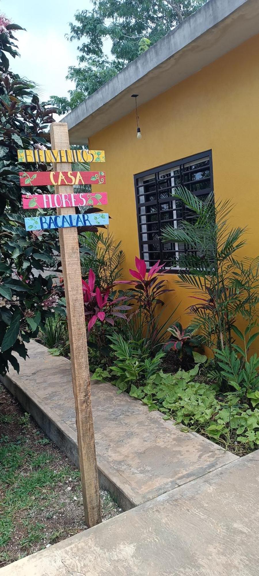 Casa Flores Bacalar Esterno foto