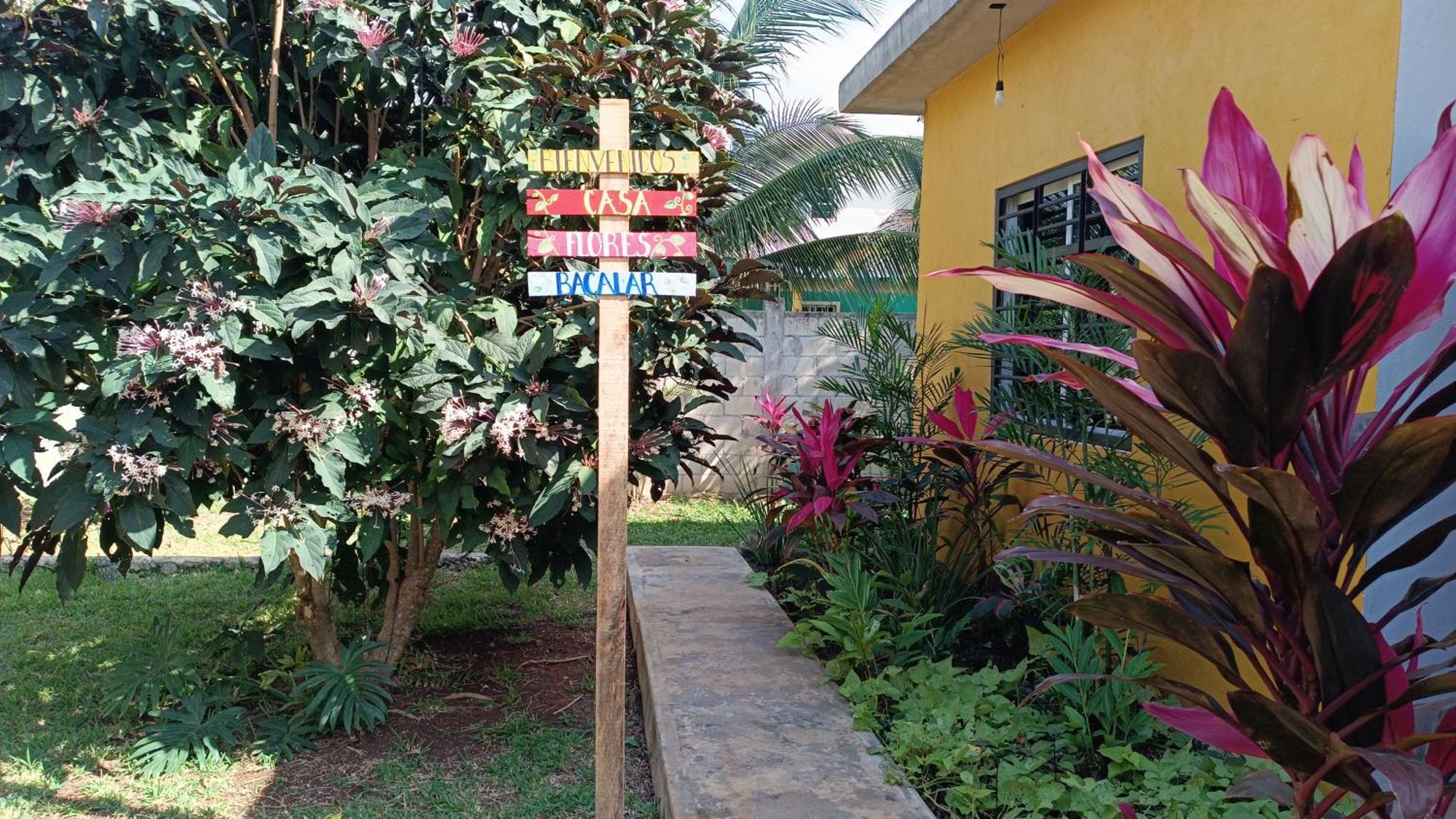 Casa Flores Bacalar Esterno foto